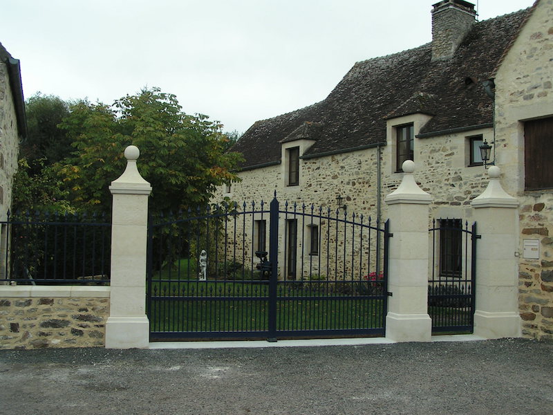 Maconnerie Beche Pain Bourdelas Cration mur portillon