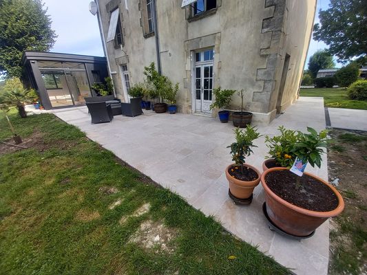 Terrasses, allées et escaliers