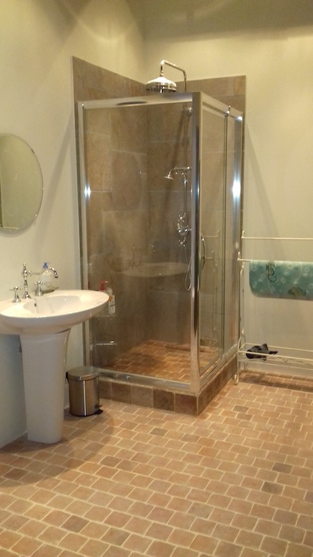 Maconnerie Beche Pain Bourdelas salle de bain5